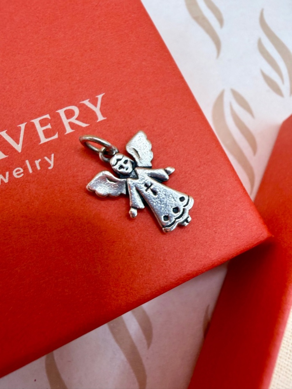 James Avery RETIRED Adorned Angel Charm Vintage